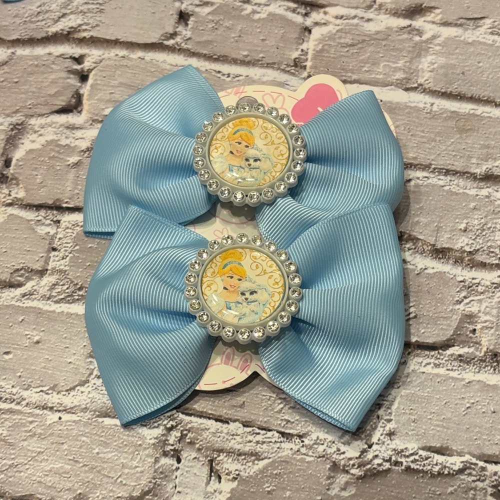 Disney Cinderella Inspired Hair Bows
